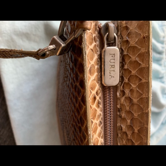 Timeless genuine python skin vintage bag - Picture 3 of 6